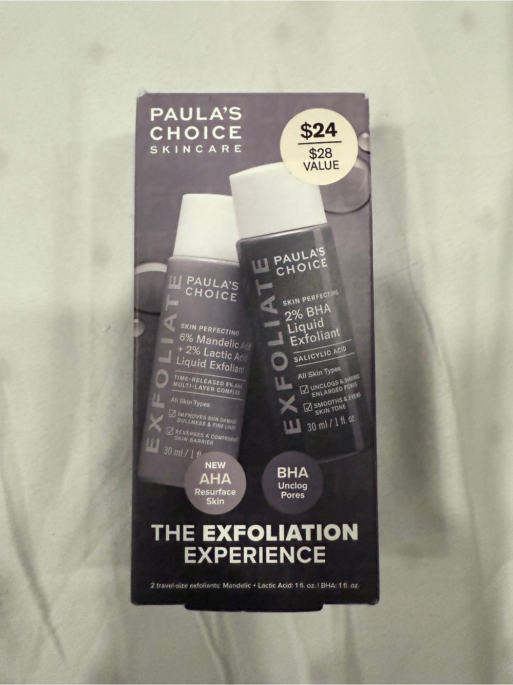 Paula's Choice Exfoliation experience kit